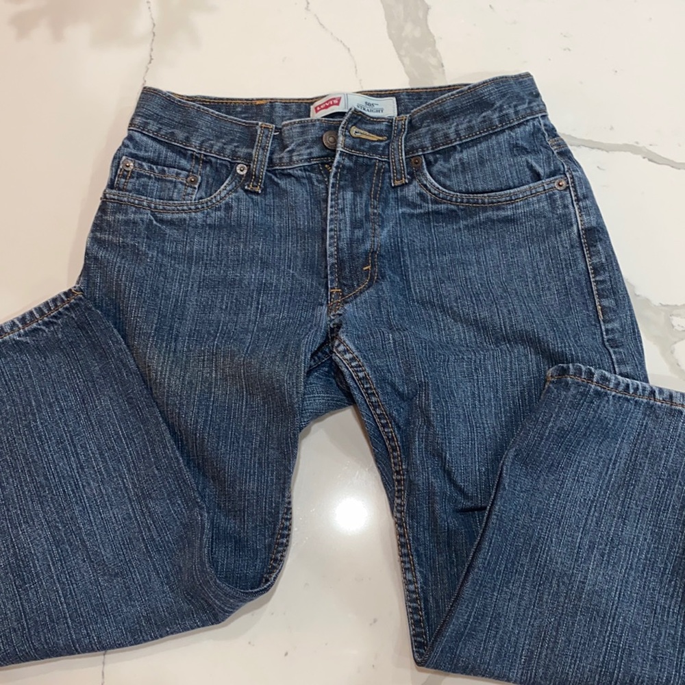 Boy’s Levi’s  8 Husky (28x23) 505 straight jeans
